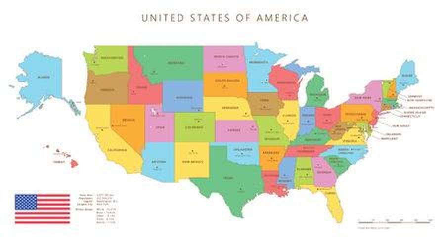 Map of the United States